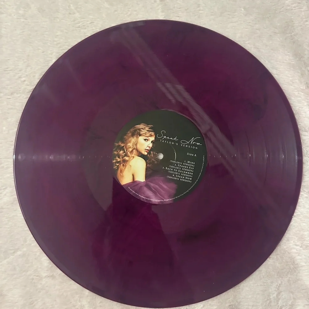 taylor swift speak now record